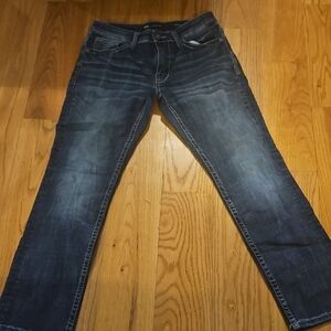 BKE Dark Wash Straight Leg Jeans